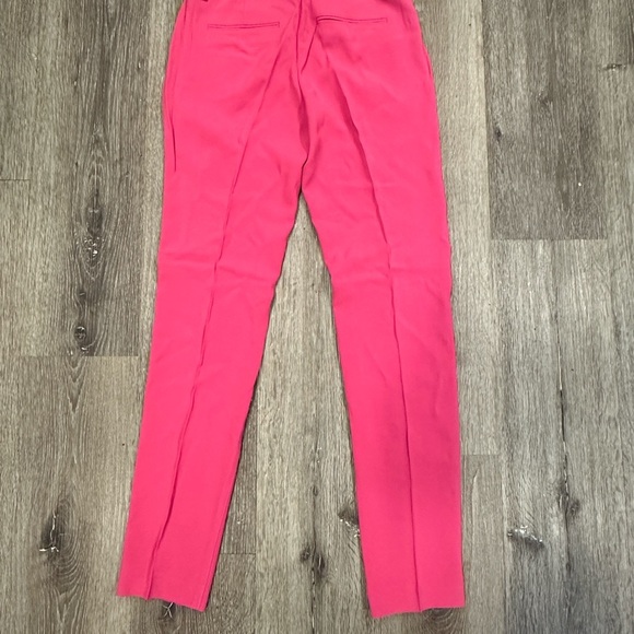 ZADIG & VOLTAIRE Prune Crepe Flat Front Pants Size 34 - Picture 5 of 6